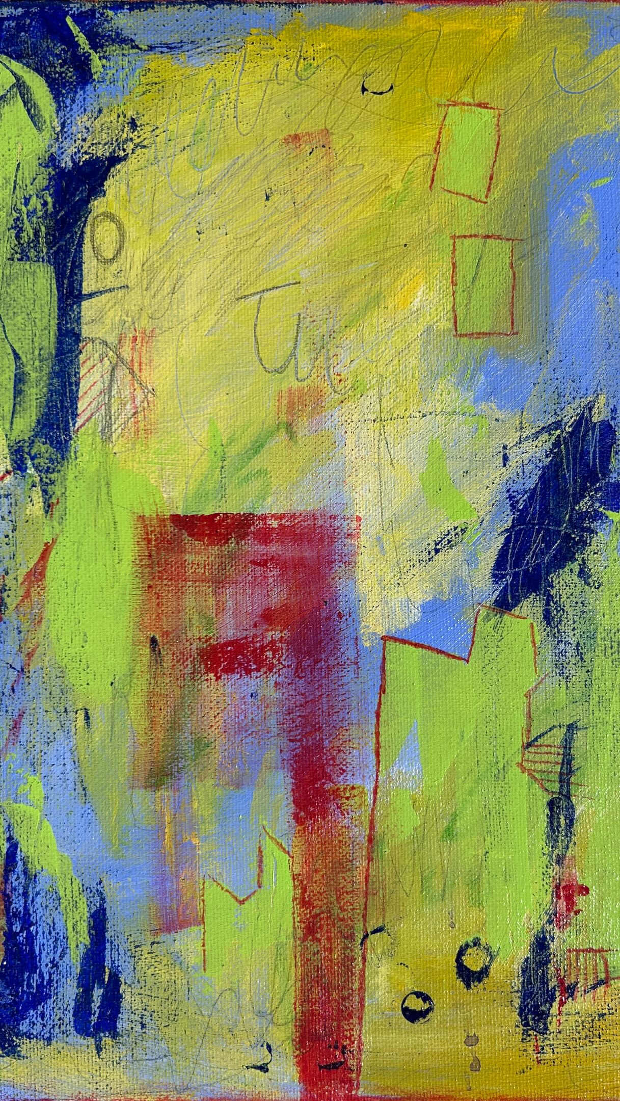 Some of my abstracts, new and old. 🎨🫶 #maineart #small #art #lovestory #originalart @maineartcollective
